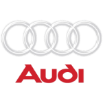 Audi vehicle being serviced at David Kanaskie's Auto Repair shop.