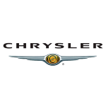 Chrysler emblem on vehicle at David Kanaskie's Auto Repair shop.